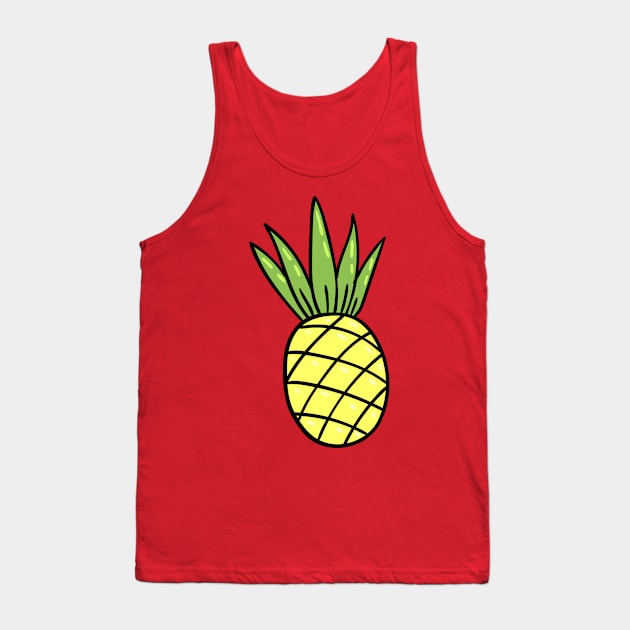 Pineapple Tank Top by WordFandom